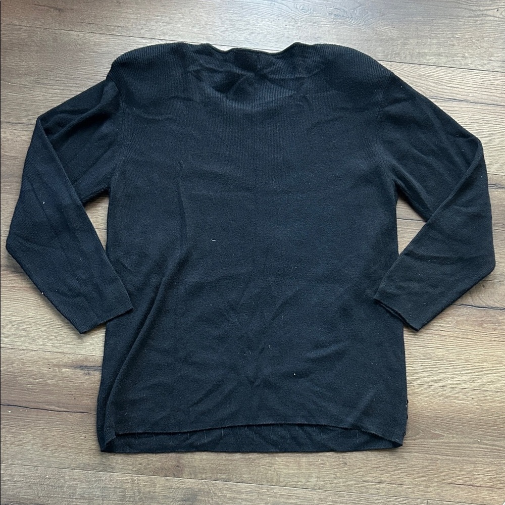 Jaclyn Smith Silk Angora Sequin Top ! Large - Picture 5 of 5